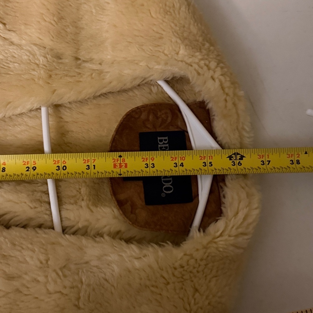 Bernardo Brown Shearling Coat - Picture 7 of 9